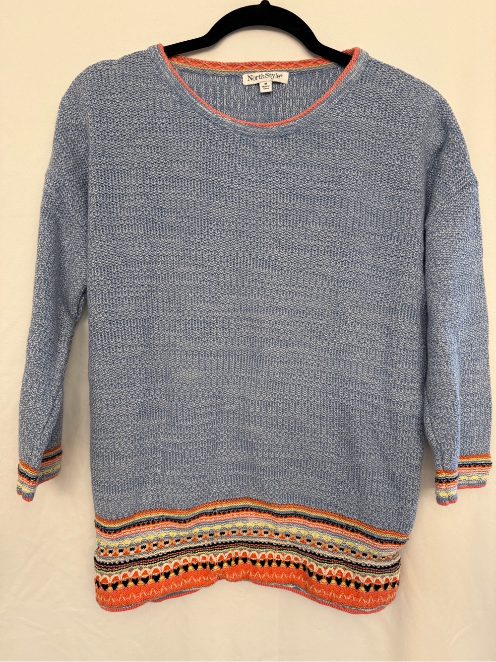 NorthStyle Multicolor Hem Sweater